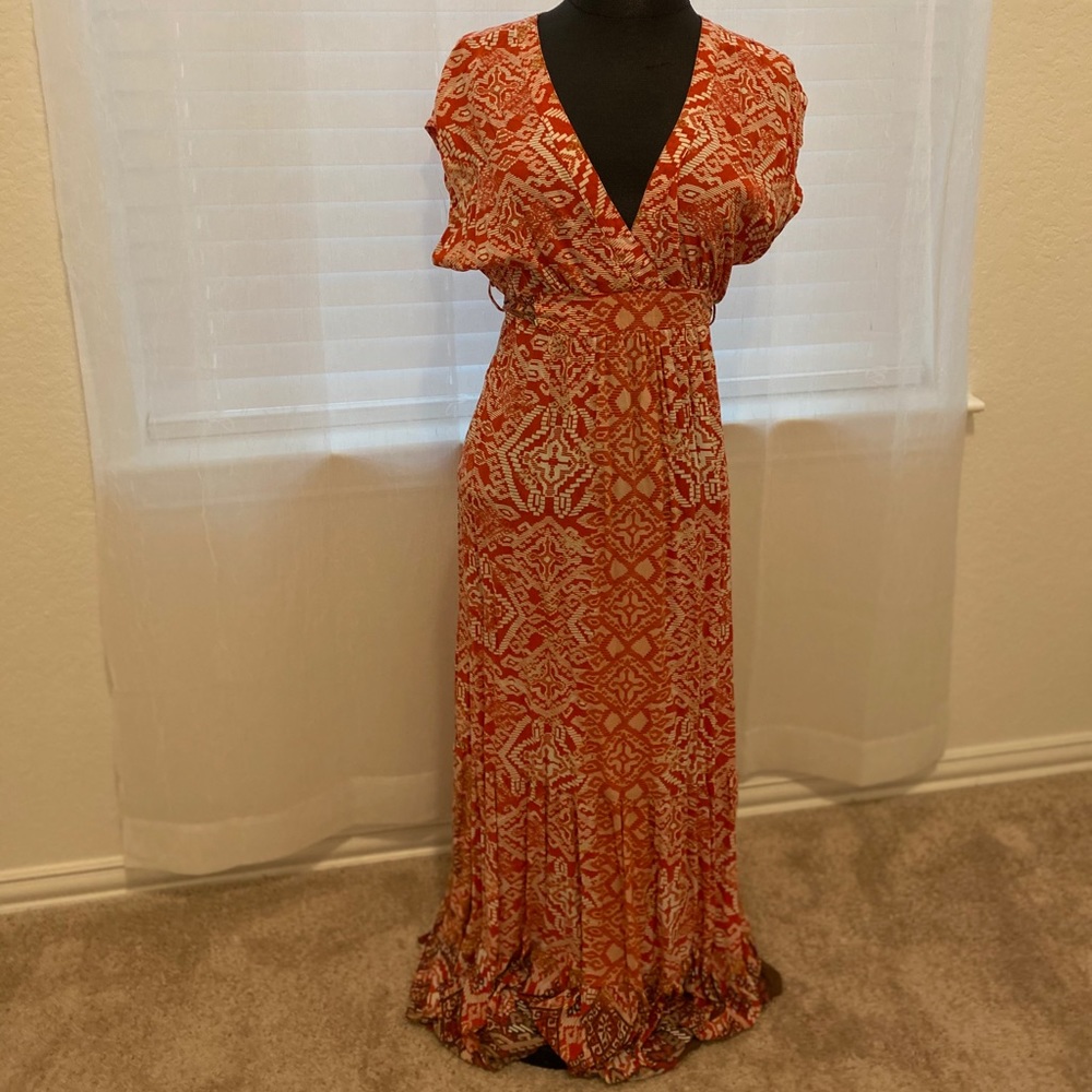 Tribal print dress